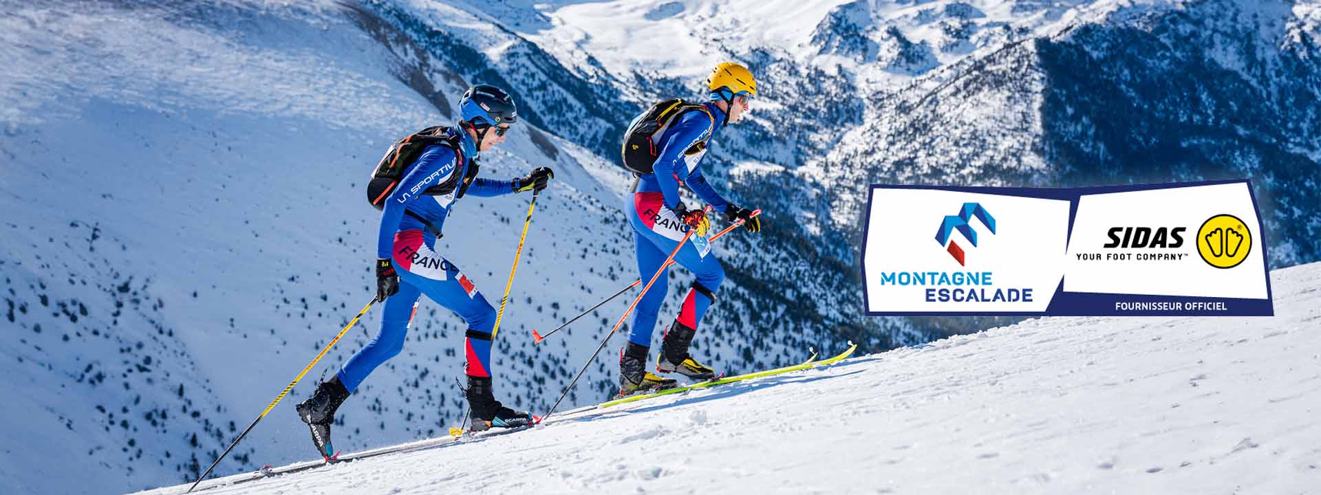 Sidas fournisseur officiel des équipes de France de ski d'alpinisme